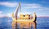 Indian reed boat